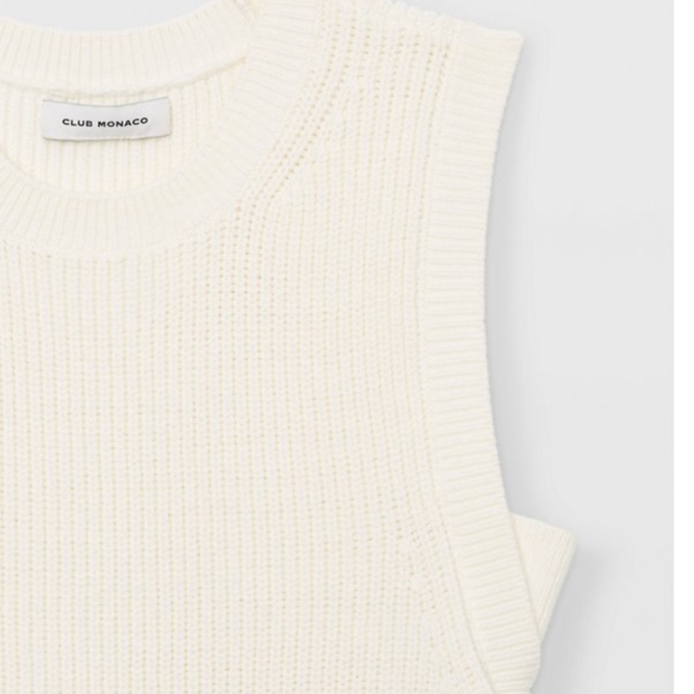 Club Monaco Ribbed Tank - Picture 4 of 4